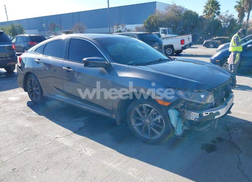 2019 Honda Civic EX-L (VIN 19XFC1F72KE215823) main photo