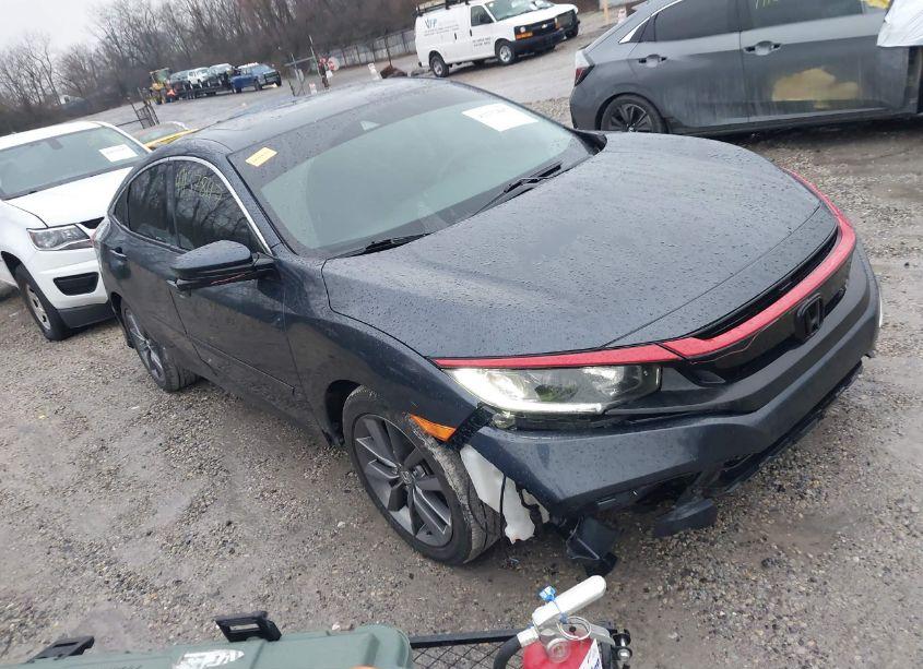 2021 Honda Civic EX-L (VIN 19XFC1F72ME209491) main photo