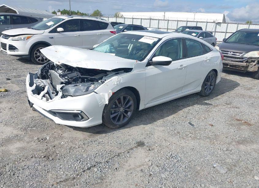 Photo 2 of 2020 Honda Civic EX-L (VIN 19XFC1F74LE008772)
