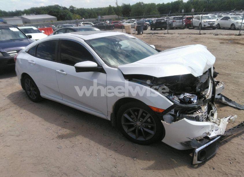 2021 Honda Civic EX-L (VIN 19XFC1F74ME002245) main photo
