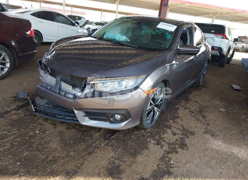 Photo 2 of 2017 Honda Civic EX-L (VIN 19XFC1F75HE030870)