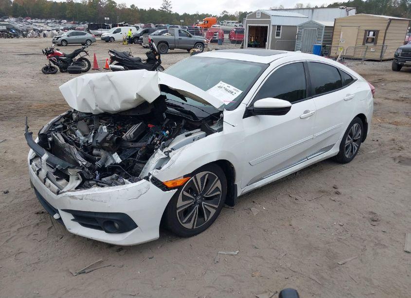 Photo 2 of 2018 Honda Civic EX-L (VIN 19XFC1F75JE001696)