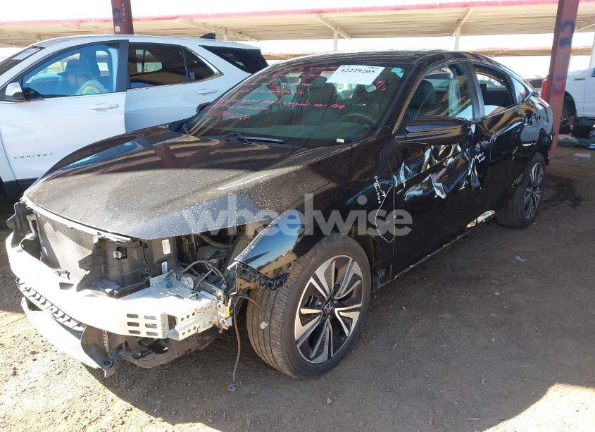 Photo 2 of 2016 Honda Civic EX-L (VIN 19XFC1F76GE211376)