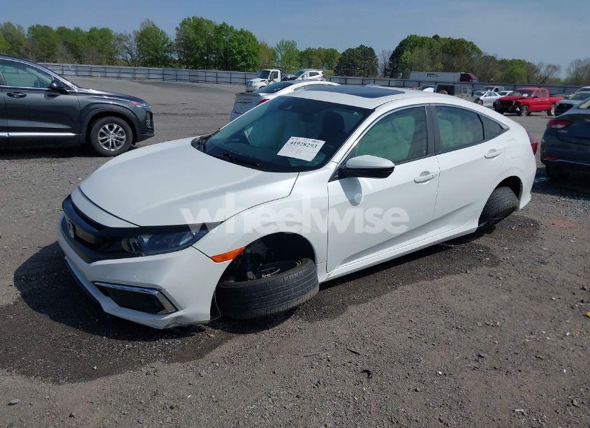 Photo 2 of 2020 Honda Civic EX-L (VIN 19XFC1F76LE004643)