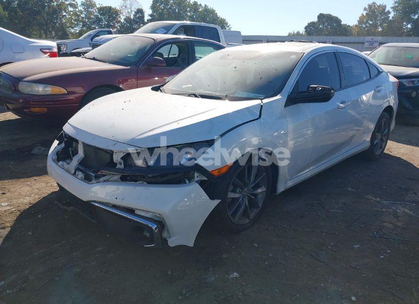 Photo 2 of 2019 Honda Civic EX-L (VIN 19XFC1F77KE012085)