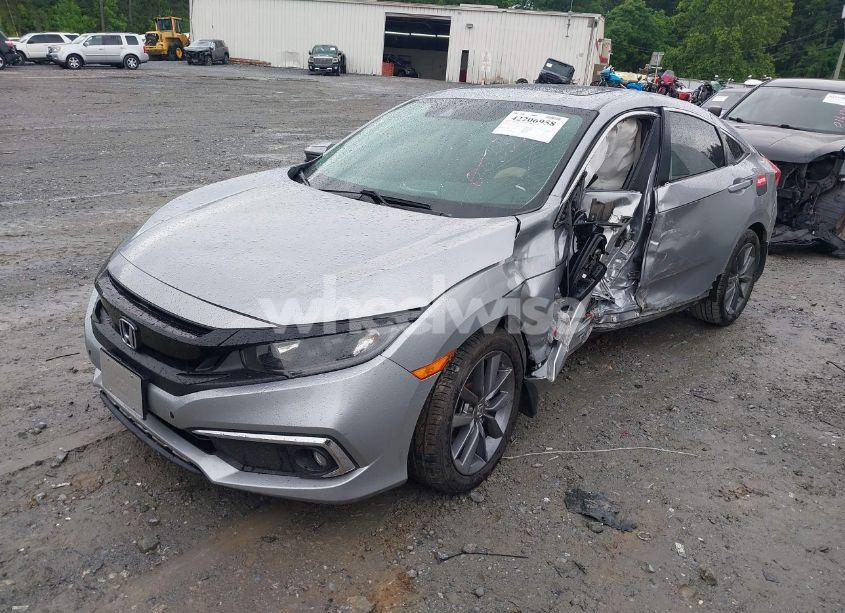 Photo 2 of 2020 Honda Civic EX-L (VIN 19XFC1F77LE003372)