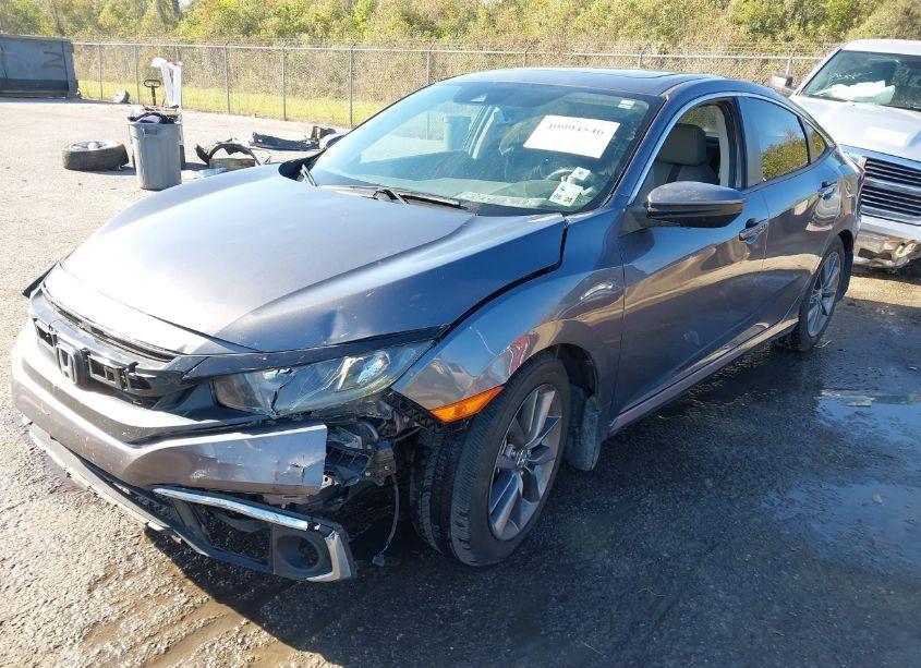 Photo 2 of 2020 Honda Civic EX-L (VIN 19XFC1F77LE016011)
