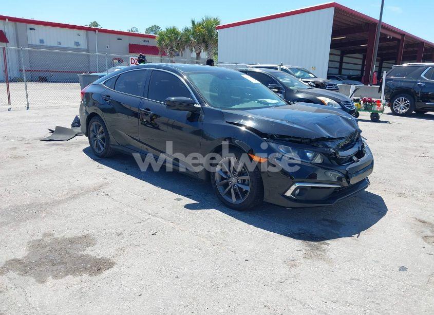 2021 Honda Civic EX-L (VIN 19XFC1F77ME008203) main photo