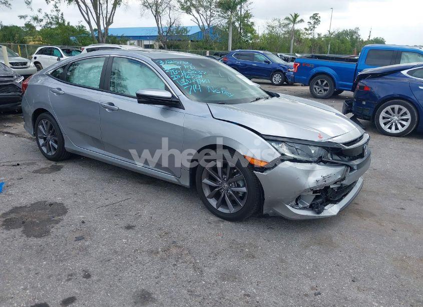 2021 Honda Civic EX-L (VIN 19XFC1F77ME008461) main photo