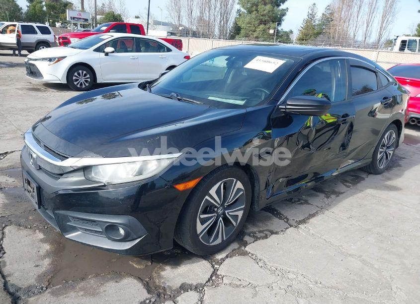 Photo 2 of 2016 Honda Civic EX-L (VIN 19XFC1F78GE209483)