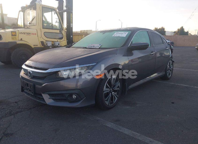 Photo 2 of 2017 Honda Civic EX-L (VIN 19XFC1F78HE210392)