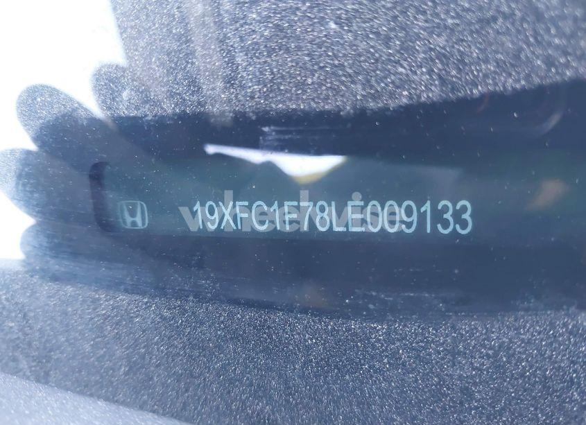 Photo 9 of 2020 Honda Civic EX-L (VIN 19XFC1F78LE009133)