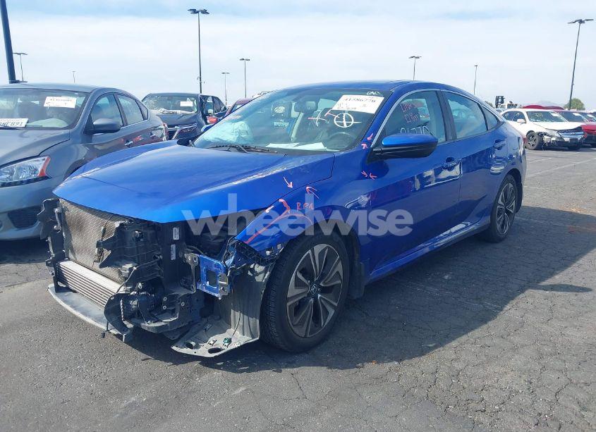 Photo 2 of 2016 Honda Civic EX-L (VIN 19XFC1F79GE208102)