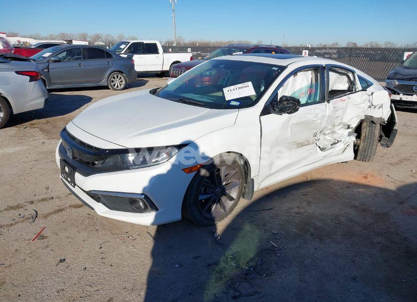 Photo 2 of 2020 Honda Civic EX-L (VIN 19XFC1F79LE015183)