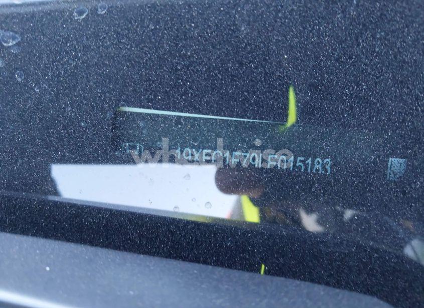Photo 9 of 2020 Honda Civic EX-L (VIN 19XFC1F79LE015183)