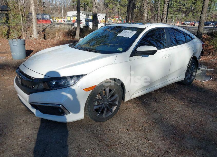 Photo 2 of 2020 Honda Civic EX-L (VIN 19XFC1F79LE023929)