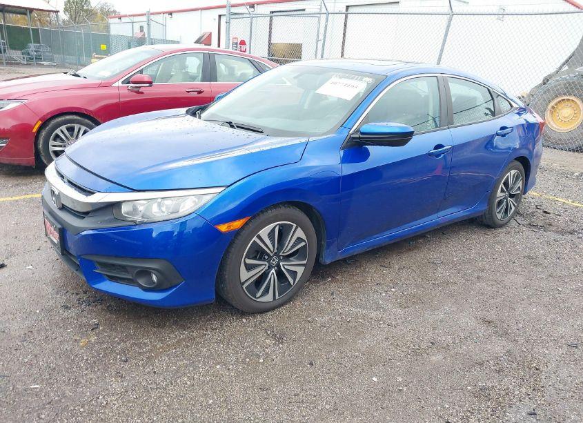 Photo 2 of 2016 Honda Civic EX-L (VIN 19XFC1F7XGE014596)