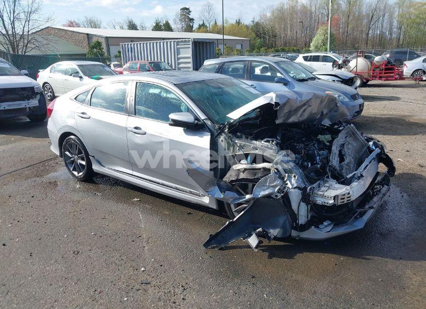 2019 Honda Civic EX-L (VIN 19XFC1F7XKE010279) main photo