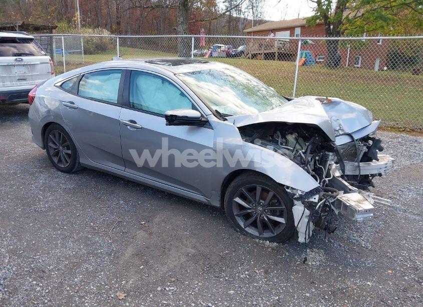 2021 Honda Civic EX-L (VIN 19XFC1F7XME001763) main photo