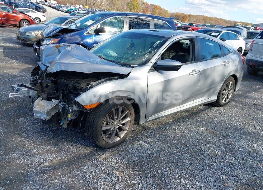 Photo 2 of 2021 Honda Civic EX-L (VIN 19XFC1F7XME001763)