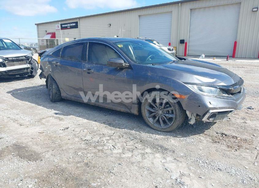 2021 Honda Civic EX-L (VIN 19XFC1F7XME009992) main photo