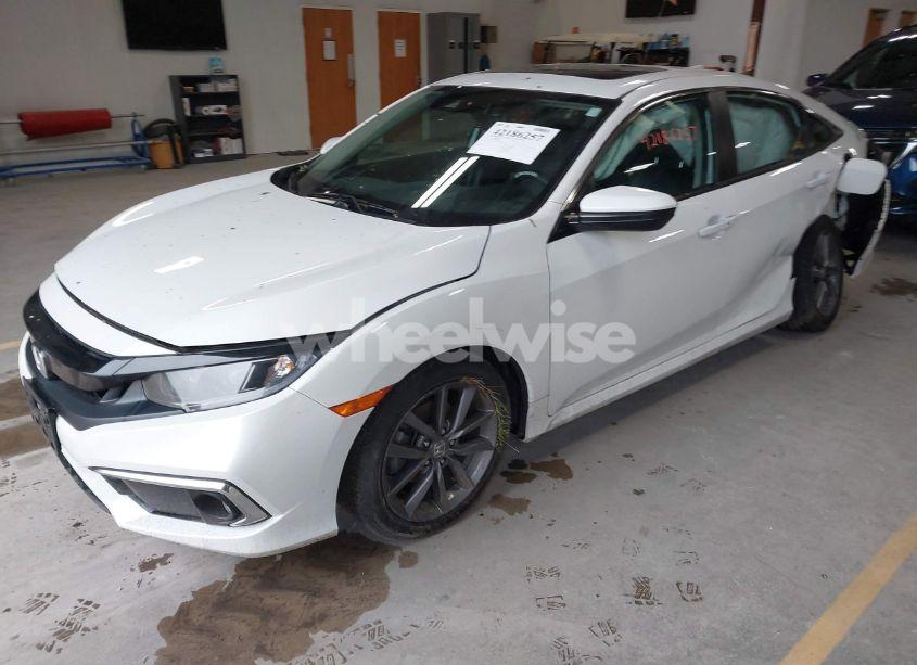 Photo 2 of 2021 Honda Civic EX-L (VIN 19XFC1F7XME202207)
