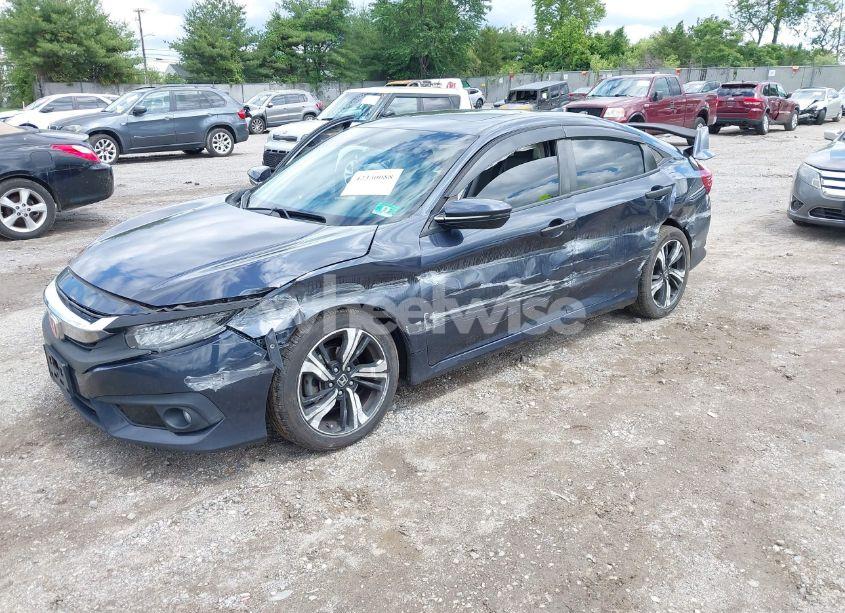 Photo 2 of 2016 Honda Civic TOURING (VIN 19XFC1F91GE214221)