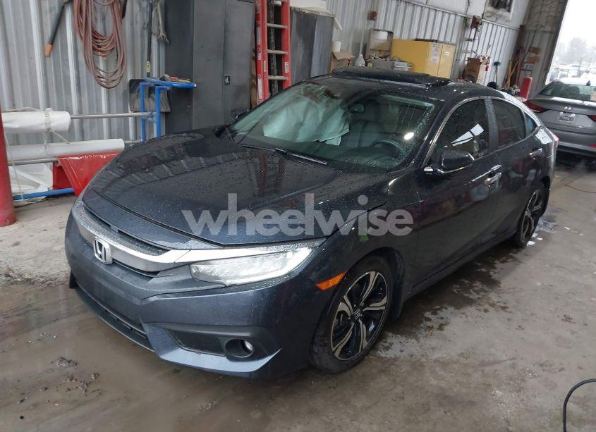 Photo 2 of 2016 Honda Civic TOURING (VIN 19XFC1F94GE014496)