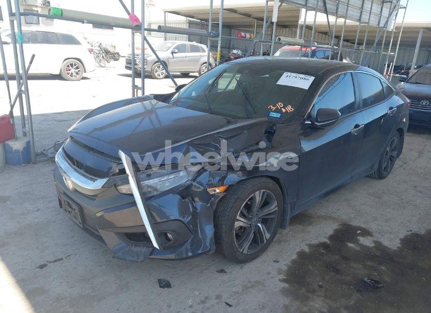 Photo 2 of 2016 Honda Civic TOURING (VIN 19XFC1F95GE012370)