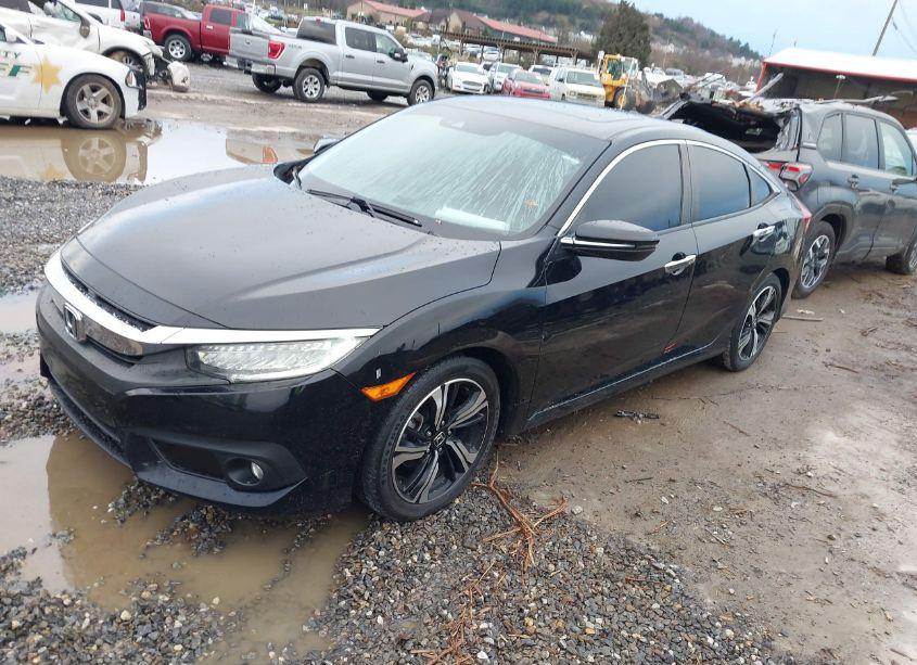 Photo 2 of 2016 Honda Civic TOURING (VIN 19XFC1F96GE001247)