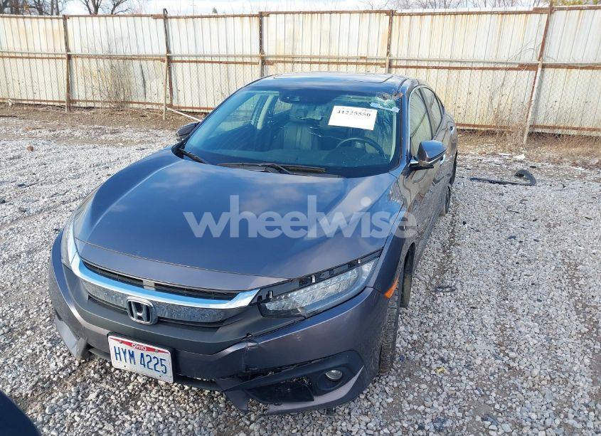Photo 12 of 2016 Honda Civic TOURING (VIN 19XFC1F96GE037746)