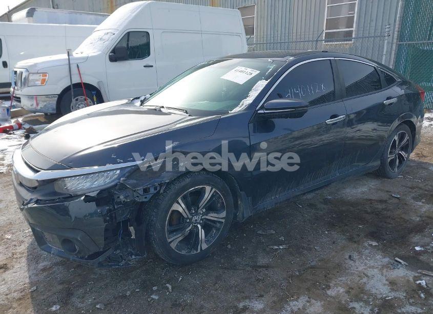 Photo 2 of 2016 Honda Civic TOURING (VIN 19XFC1F96GE201688)