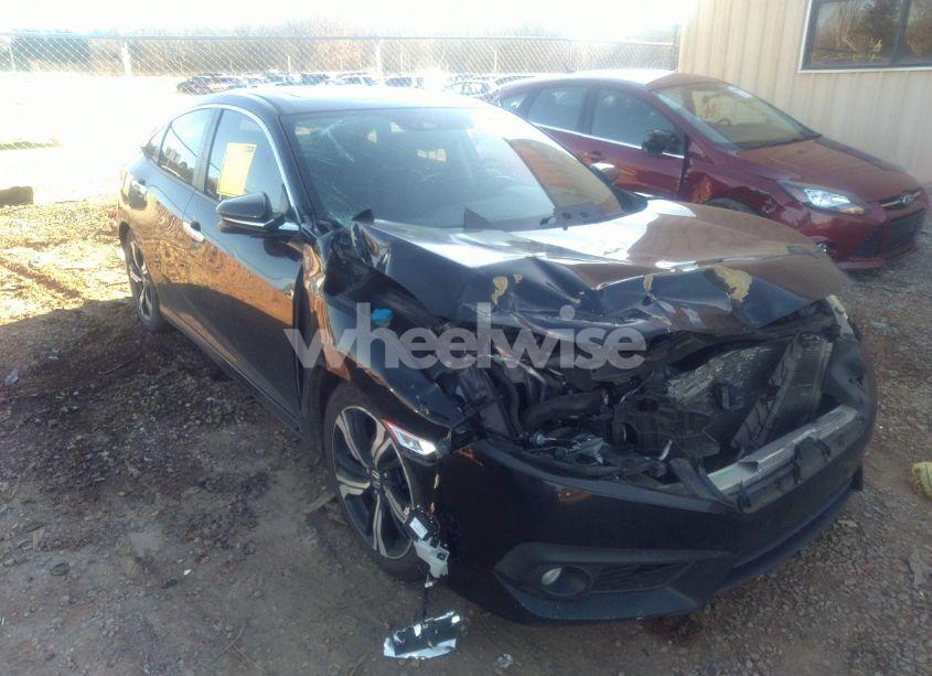 2016 Honda Civic TOURING (VIN 19XFC1F99GE027423) main photo
