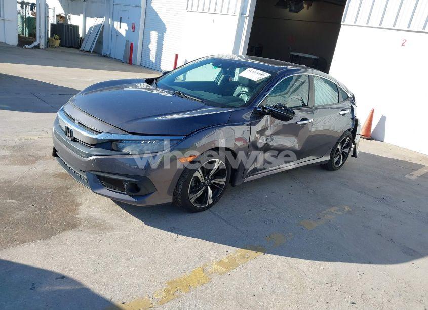 Photo 2 of 2016 Honda Civic TOURING (VIN 19XFC1F9XGE210457)