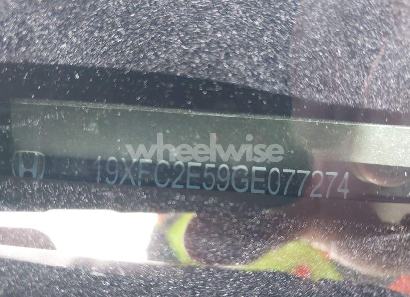 Photo 9 of 2016 Honda Civic LX (VIN 19XFC2E59GE077274)