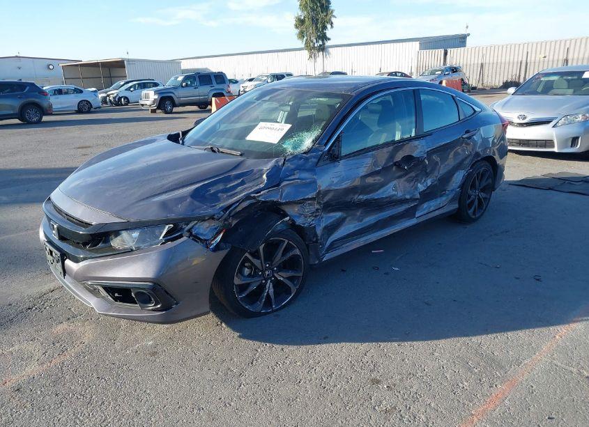 Photo 2 of 2020 Honda Civic SPORT (VIN 19XFC2E84LE021876)