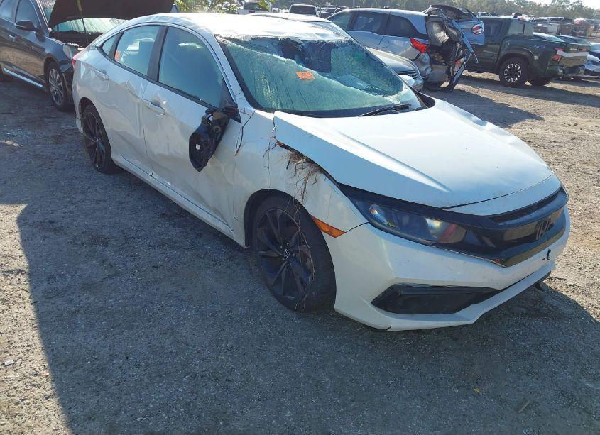 2019 Honda Civic SPORT (VIN 19XFC2E86KE046017) main photo