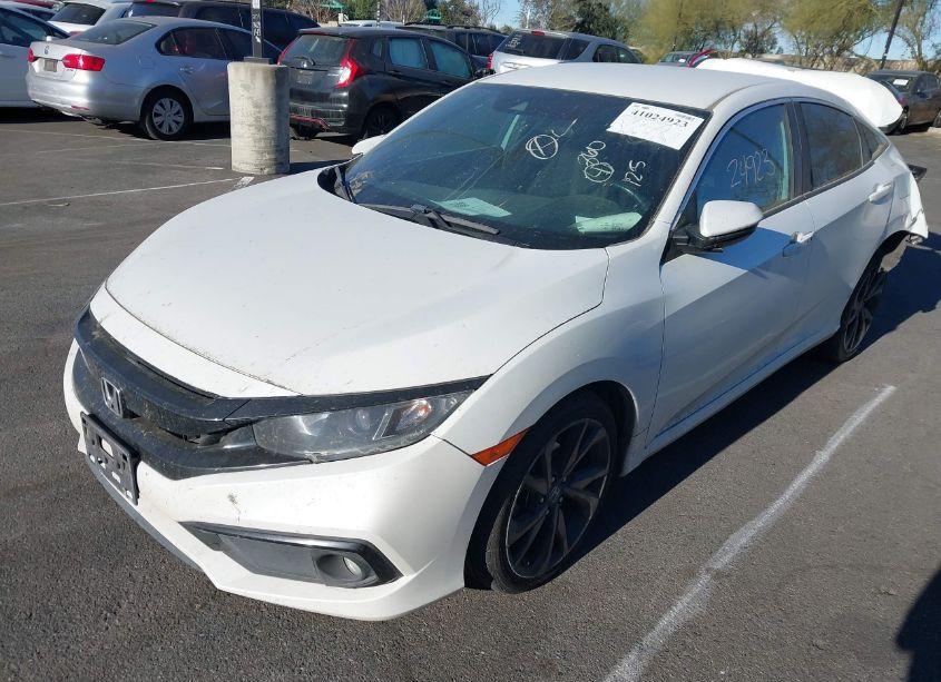 Photo 2 of 2020 Honda Civic SPORT (VIN 19XFC2E87LE007681)