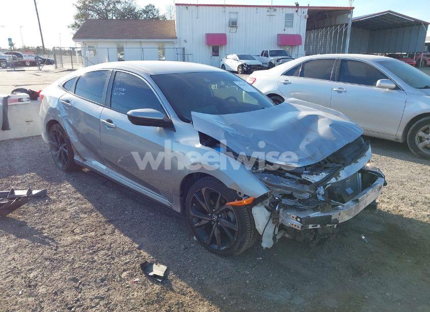 2019 Honda Civic SPORT (VIN 19XFC2E8XKE015384) main photo