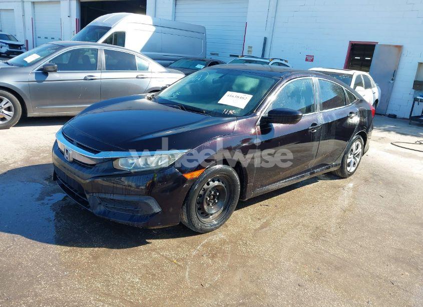 Photo 2 of 2016 Honda Civic LX (VIN 19XFC2F50GE022596)
