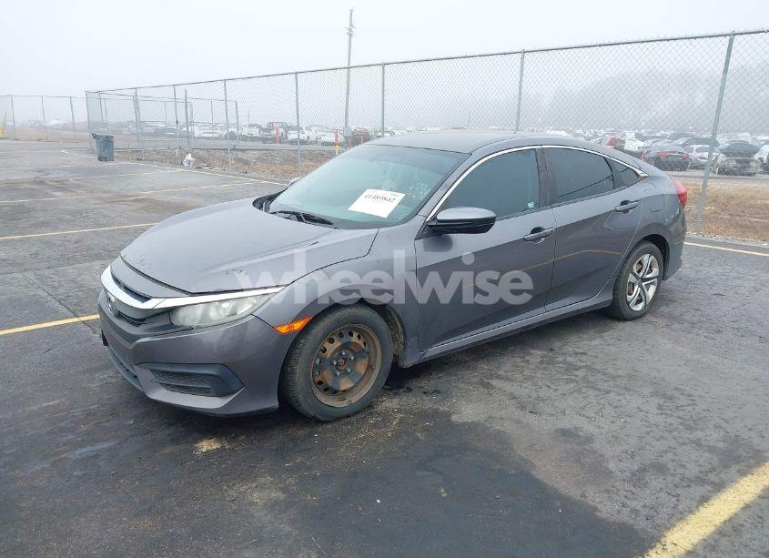 Photo 2 of 2016 Honda Civic LX (VIN 19XFC2F50GE066162)
