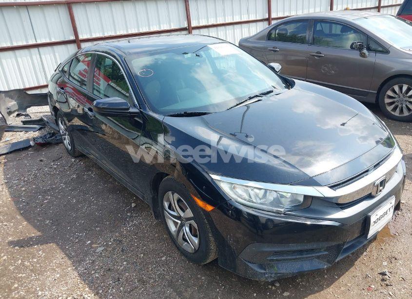 2017 Honda Civic LX (VIN 19XFC2F50HE058340) main photo