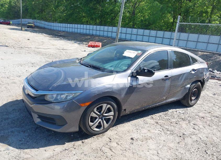 Photo 2 of 2018 Honda Civic LX (VIN 19XFC2F50JE014313)