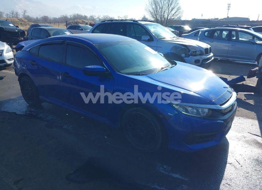 2018 Honda Civic LX (VIN 19XFC2F50JE027739) main photo