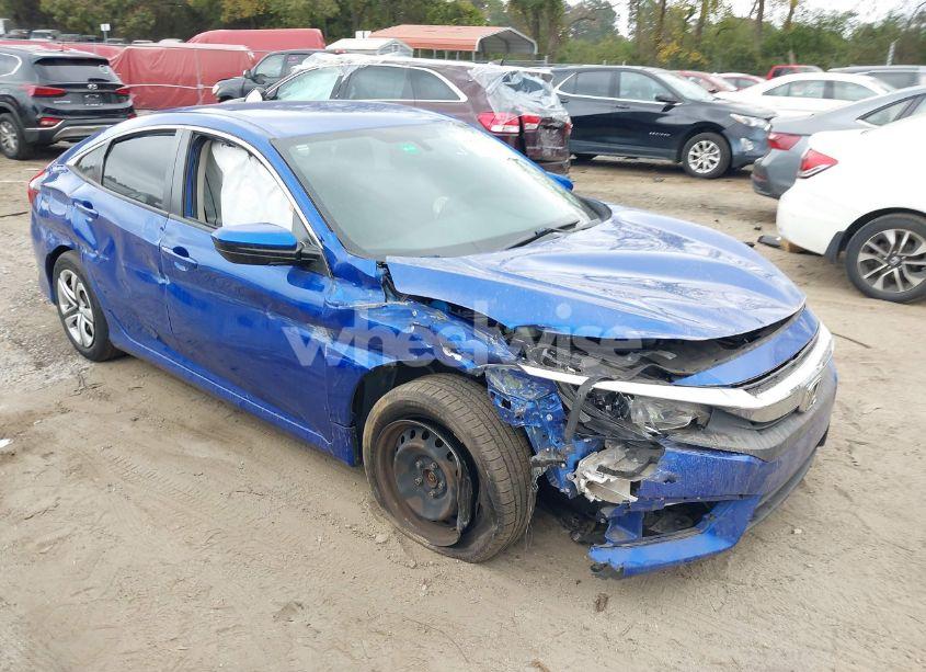 2018 Honda Civic LX (VIN 19XFC2F50JE029474) main photo