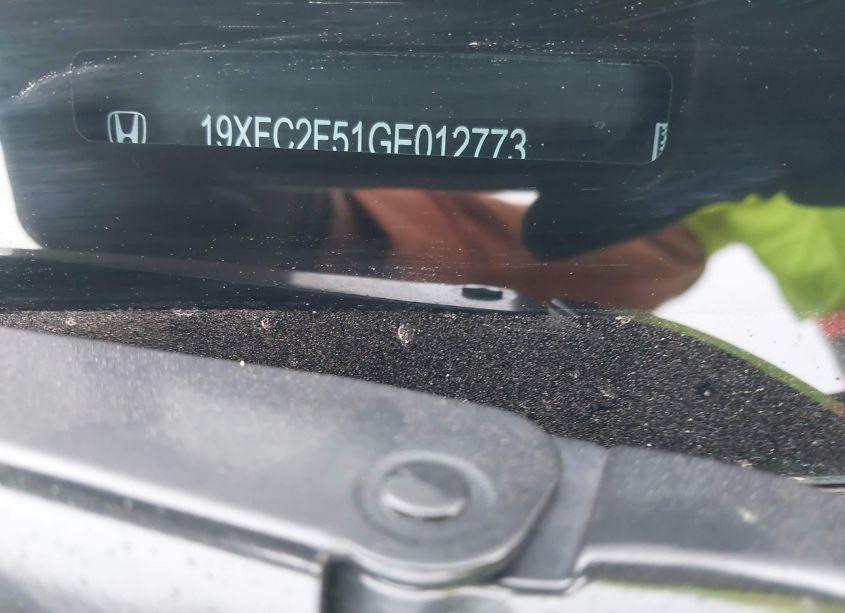 Photo 9 of 2016 Honda Civic LX (VIN 19XFC2F51GE012773)