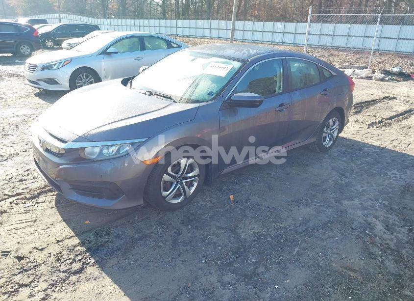 Photo 2 of 2016 Honda Civic LX (VIN 19XFC2F51GE013485)