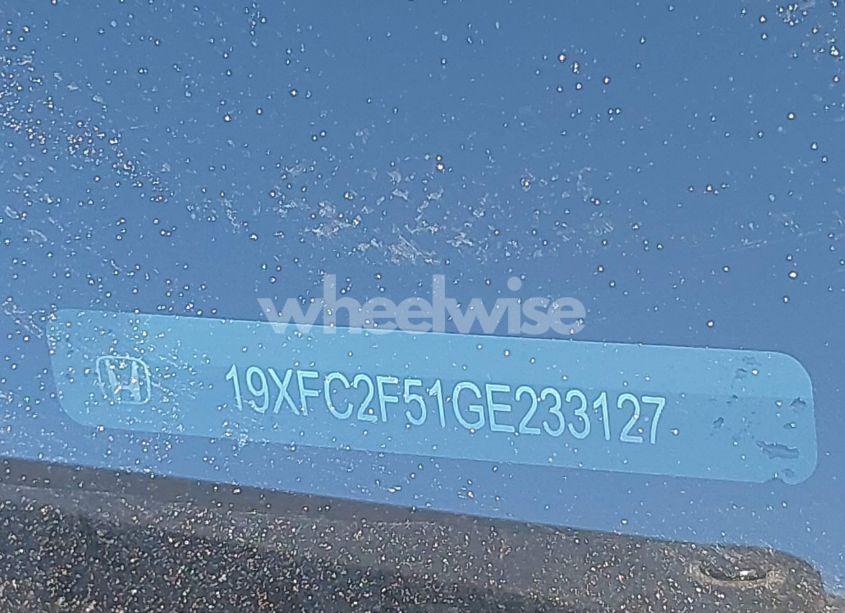 Photo 9 of 2016 Honda Civic LX (VIN 19XFC2F51GE233127)