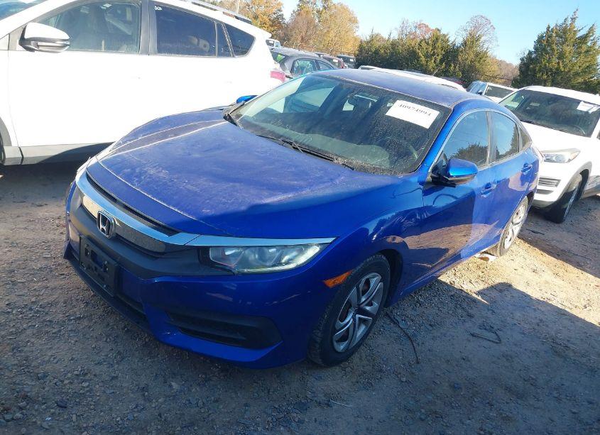 Photo 2 of 2016 Honda Civic LX (VIN 19XFC2F52GE008313)