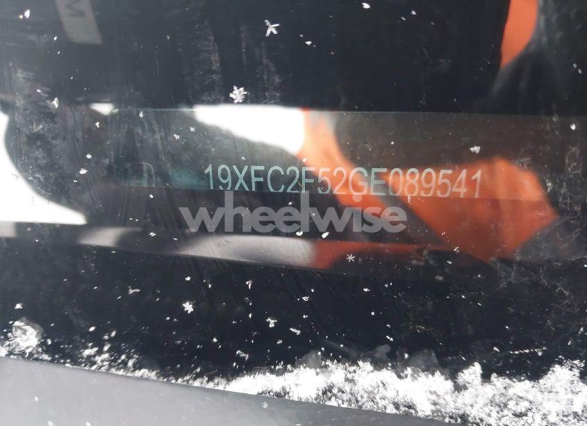 Photo 9 of 2016 Honda Civic LX (VIN 19XFC2F52GE089541)